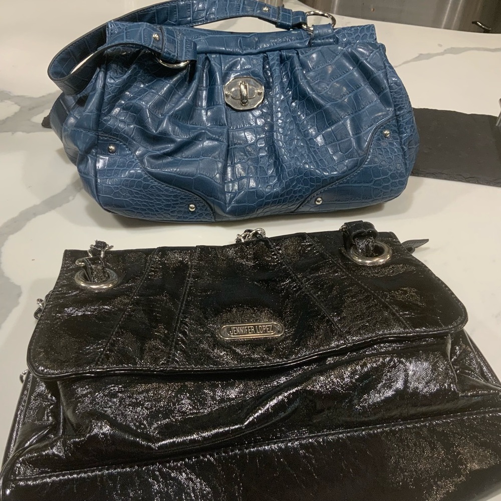 Black & Blue Shoulder Bags